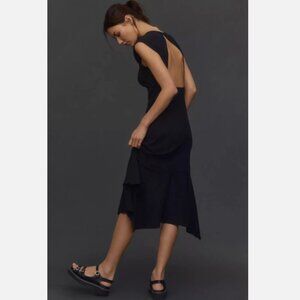 Brand New Daily Practice by Anthropologie Highline Short-Sleeve Maxi Dress